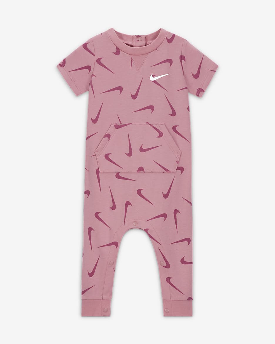 Nike Baby 3 6M Printed Short Sleeve Coverall